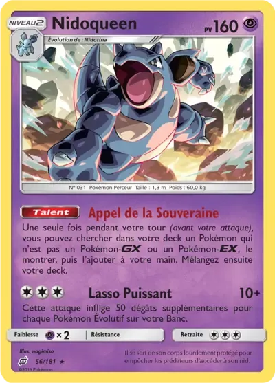 Nidoqueen - Duo de Choc - 056/181