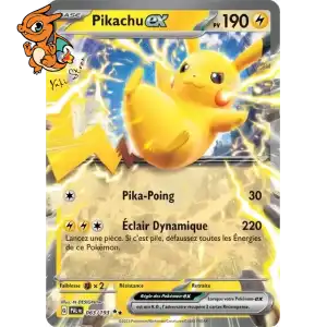 Pikachu ex - Évolutions à Paldéa - 063/193