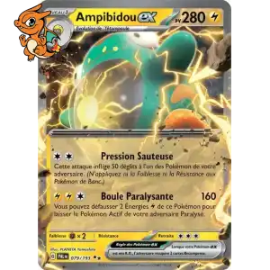Ampibidou ex - Évolutions à Paldéa - 079/193