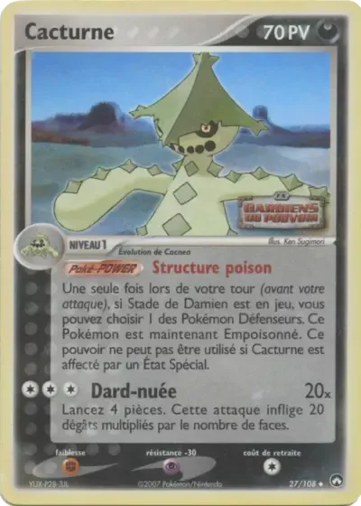 Cacturne - Gardiens du Pouvoir - 027/108