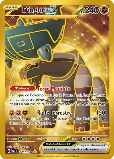 Dinglu ex - Évolutions à Paldéa - 275/193