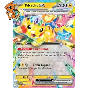 Pikachu ex - Étincelles Déferlantes - 057/191