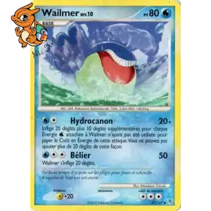 Wailmer Lv.10 - Vainqueurs Suprêmes - 087/147