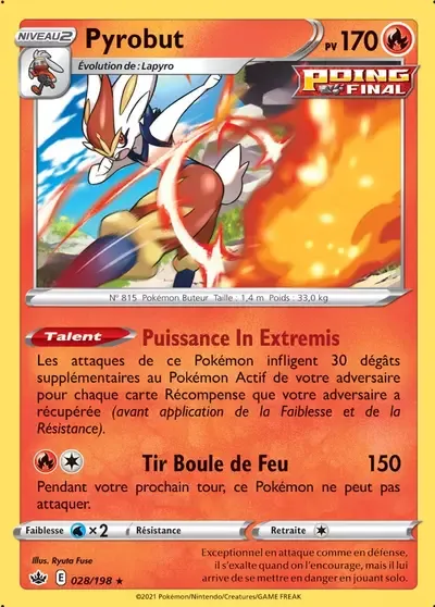 Pyrobut - Règne de Glace - 028/198