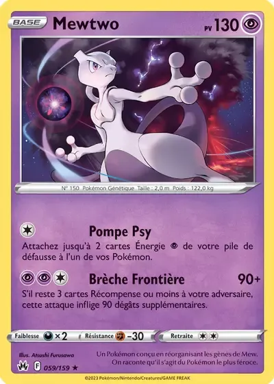 Mewtwo - Zénith Suprême - 059/159