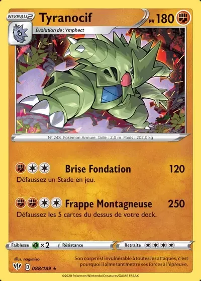 Tyranocif - Ténèbres Embrasées - 088/189