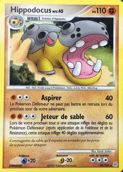 Hippodocus Lv.45 - Diamond & Pearl - 029
