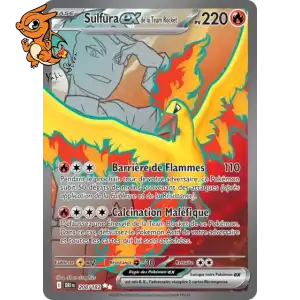 Sulfura ex de la Team Rocket - Rivalités Destinées - 208/182