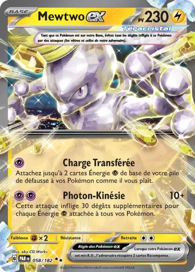 Mewtwo ex - Faille Paradoxe - 058/182