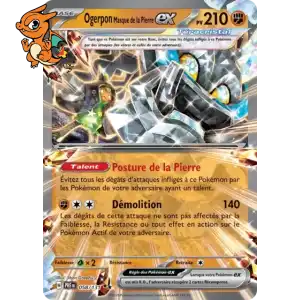 Ogerpon Masque de la Pierre ex - Évolutions Prismatiques - 058/131