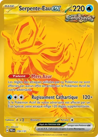 Serpente -Eau ex - Évolutions Prismatiques - 178/131