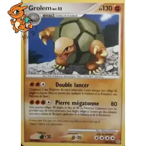 Grolem Lv.52 - Merveilles Secrètes - 029/132
