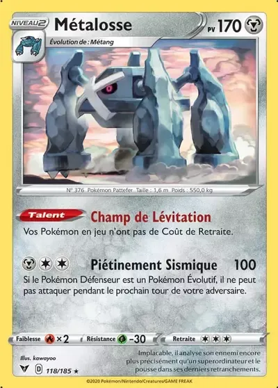 Métalosse - Voltage Éclatant - 118/185