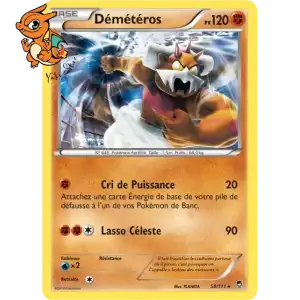Démétéros - Poings Furieux - 058/111
