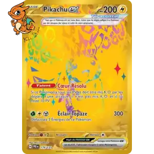 Pikachu ex - Évolutions Prismatiques - 179/131