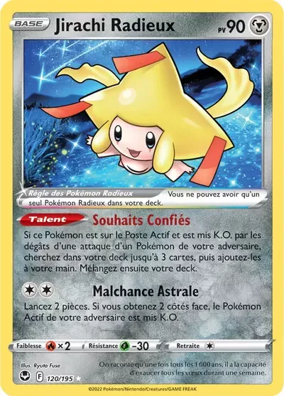 Jirachi Radieux - Tempête Argentée - 120/195