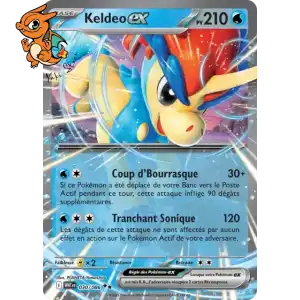 Keldeo ex - Flamme Blanche - 030/086