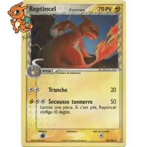 Reptincel δ Delta Species - Gardiens de Cristal - 030/100