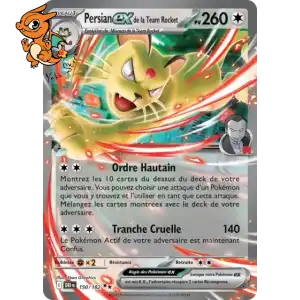 Persian ex de la Team Rocket - Rivalités Destinées - 150/182