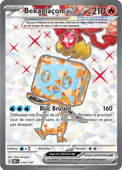 Bekaglaçon ex - Flammes Obsidiennes - 210/197