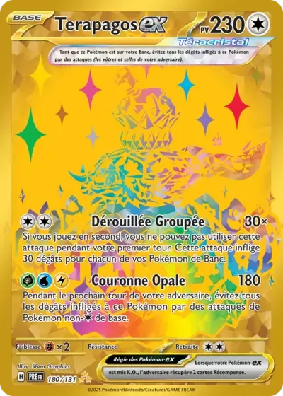 Terapagos ex - Évolutions Prismatiques - 180/131