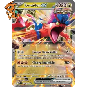 Koraidon ex - Forces Temporelles - 120/162