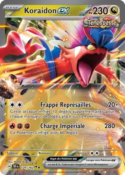Koraidon ex - Forces Temporelles - 120/162