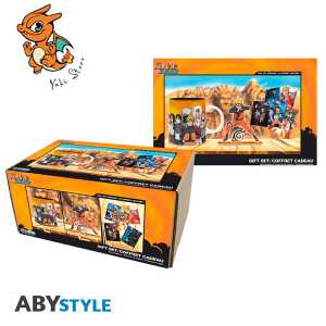 NARUTO SHIPPUDEN - Pck Mug320ml + Acryl® + Cartes postales "Naruto"