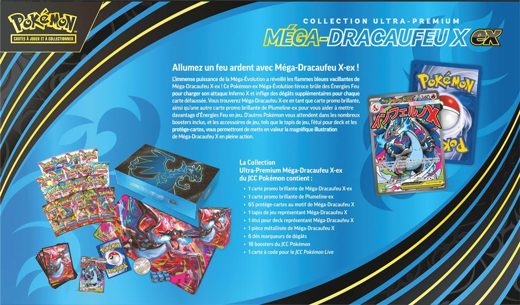 Coffret Ultra Premium Collection Méga-Dracaufeu X-ex