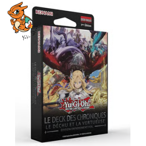 Yu-Gi-Oh! - Deck de Structure - LE DECK DES CHRONIQUES : Le Déchu et la Vertueuse - Foil - FR