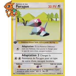Porygon - Set de Base - 039/102
