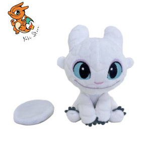 DRAGONS - Furie Eclair - Peluche Epaule avec Aimant - 12cm