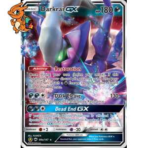 Darkrai GX - Ombres Ardentes - 88a/147