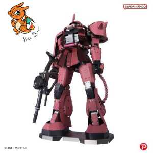 GUNDAM - Zaku de Char - Metallic Nano Puzzle 12.5cm
