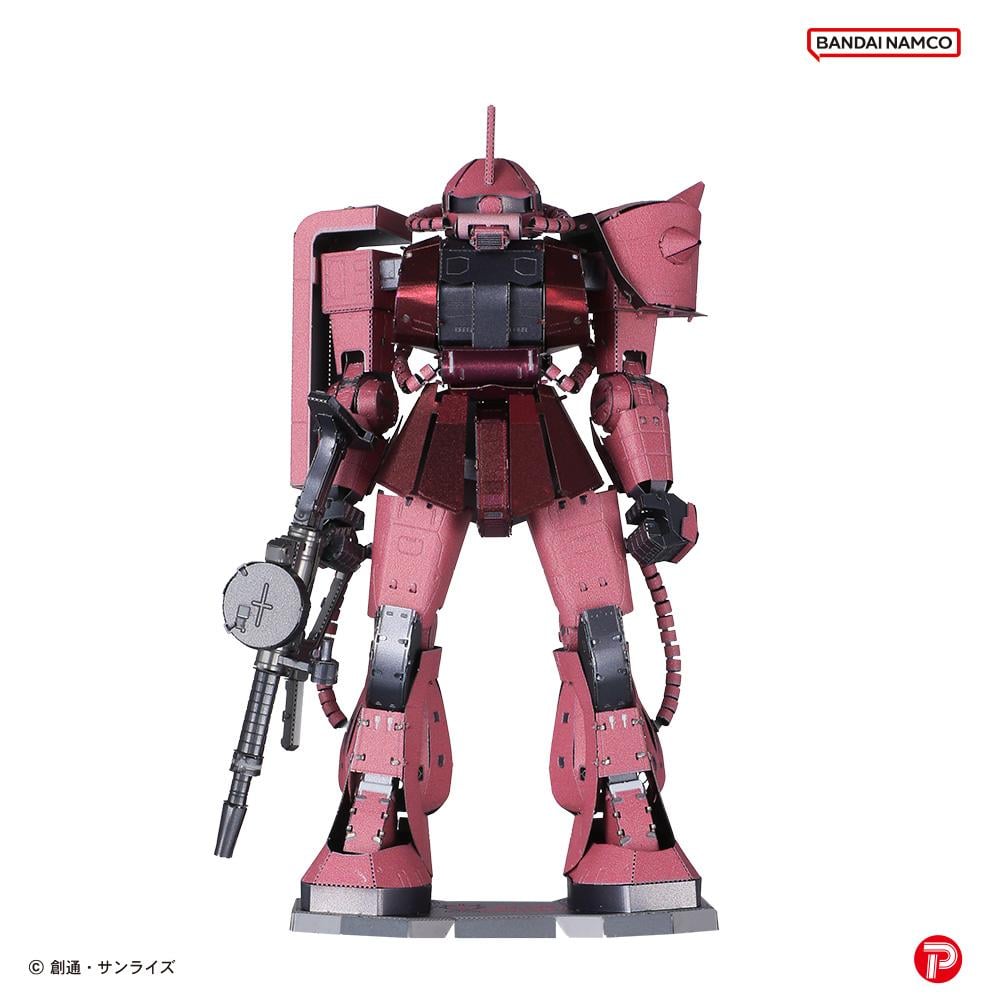 GUNDAM - Zaku de Char - Metallic Nano Puzzle 12.5cm – Image 2