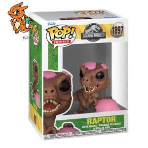 JURASSIC PARK SPRG - POP Movies N° 1897 - Raptor (Oeuf rose)