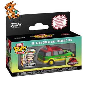 JURASSIC PARK - Bitty Pop Ride - Jurassic SUV avec Dr. Grant