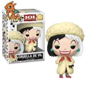 101 DALMATIENS - POP Disney N° 1663 - Cruella d'Enfer avec Chase