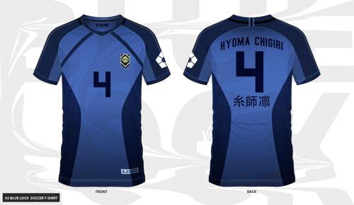 BLUE LOCK - Hyoma Chigiri 4 - Maillot de Foot Homme (M)
