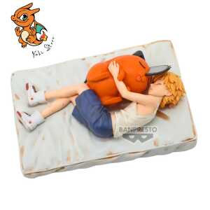 CHAINSAW MAN - Denki & Pochita - Figurine Break Time Collection 14x9cm