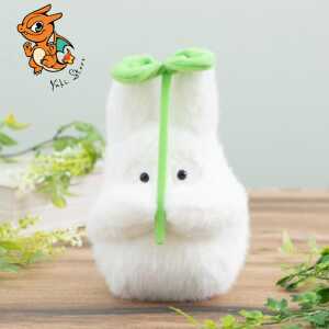 MON VOISIN TOTORO - Totoro Blanc - Peluche Dondoko 10.5cm