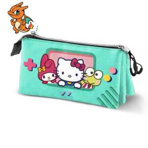 HELLO KITTY - Video Game - Trousse Triple