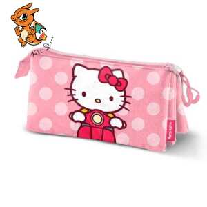 HELLO KITTY - Moto - Trousse Triple