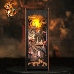 BOOK NOOK KIT - DIY - La Légende de Wukong - 89pc + Eclairage LED