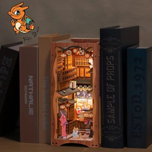 BOOK NOOK KIT - DIY - Sous l'Arbre de Sakura - 214pc + Eclairage LED