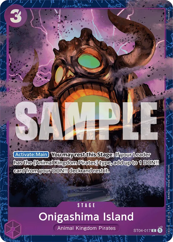 Onigashima Island - Unnumbered Promos - ST04-017