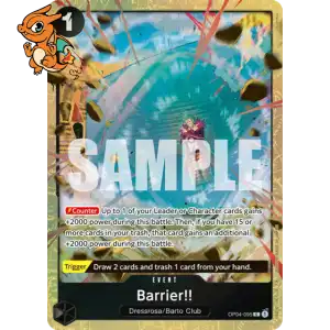 Barrier!! - Unnumbered Promos - OP04-095