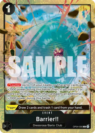 Barrier!! - Unnumbered Promos - OP04-095