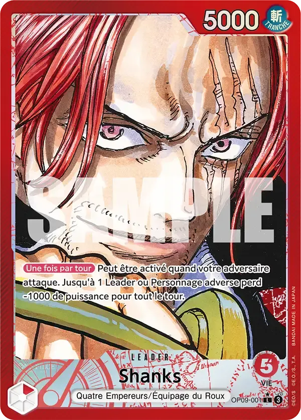 Shanks - Les Nouveaux Empereurs - 001/159
