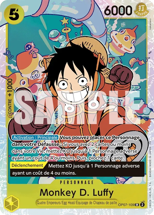 Monkey D. Luffy - The Best Vol.2 - OP07-109/316